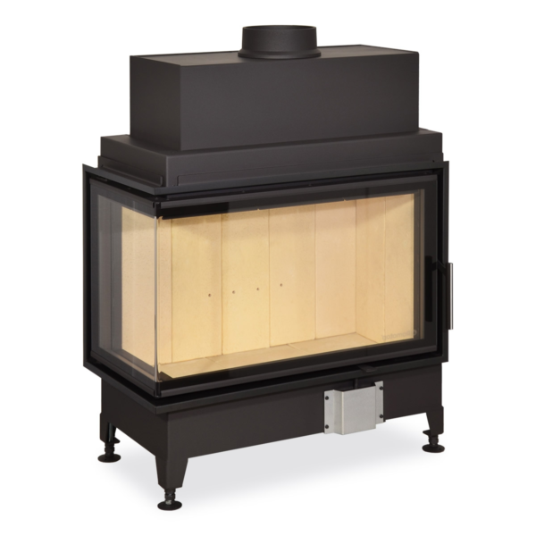 Romotop - Focar lemne pe colt HEAT HL2SF 81x51
