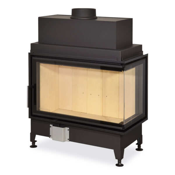 Romotop - Focar lemne pe colt HEAT HR2SF 81x51