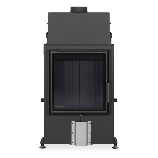 Romotop - Focar semineu lemne 55x60 IMPRESION I2F01, samota neagra - imagine 2