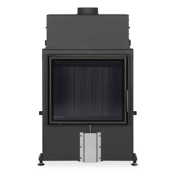 Romotop - Focar semineu lemne 67x60 IMPRESION I2G01, samota neagra - imagine 2