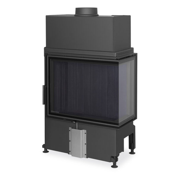 Romotop - Focar semineu lemne 71x60x34 IMPRESION IR/L2SG21, samota neagra