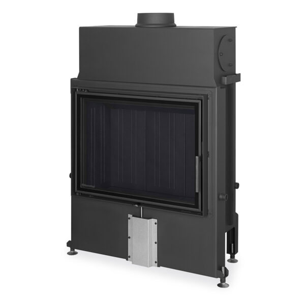Romotop - Focar semineu lemne 80x60 IMPRESION I2H01, samota neagra