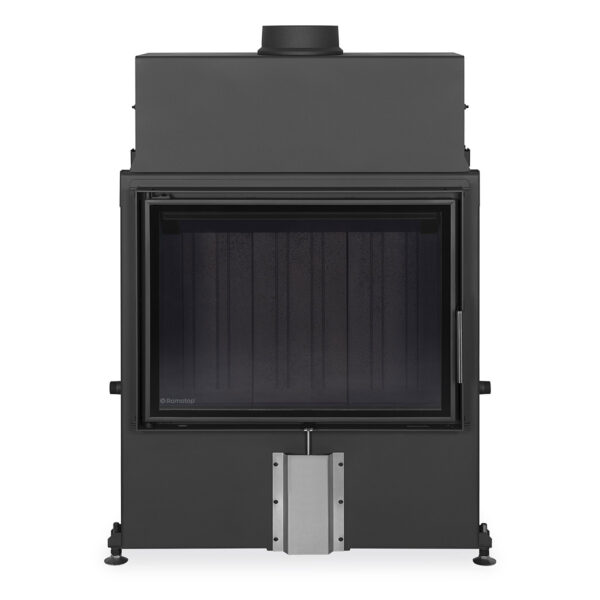 Romotop - Focar semineu lemne 80x60 IMPRESION I2H01, samota neagra - imagine 2
