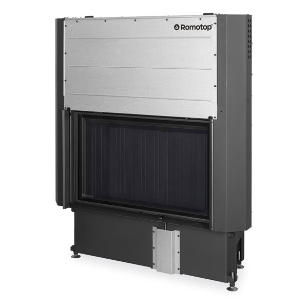 Romotop - Focar semineu lemne 93x60 IMPRESSION I2LJ01, samota neagra