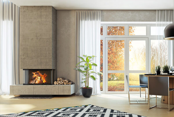 Focar șemineu Camina Schmid Ekko U 100(45)51h - imagine 2
