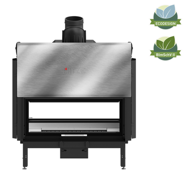 Focar șemineu Hitze DUO ARD105x43.DGS 20 kW - imagine 2