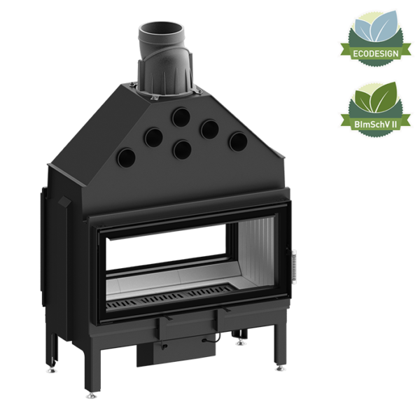 Focar șemineu Hitze DUO ARD90x41.DSS 18 kW - imagine 4