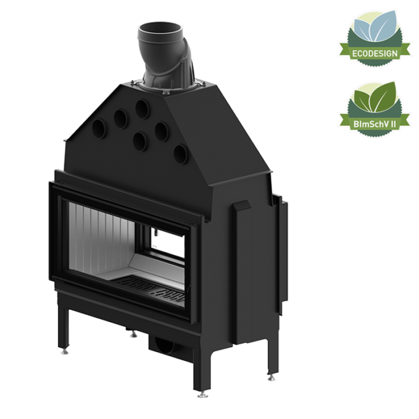 Focar șemineu Hitze DUO ARD90x41.DSS 18 kW - imagine 2