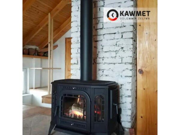 Sobă Kawmet P7 Sticlă laterală stânga - 10,5 kW - imagine 4