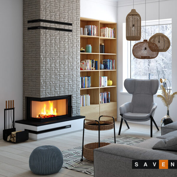 SAVEN Energy Focar sticlă 85х50х47 L - imagine 10