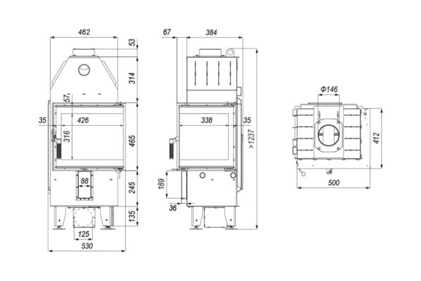 Focar Defro INTRA XSM BP/BL MINI - imagine 5
