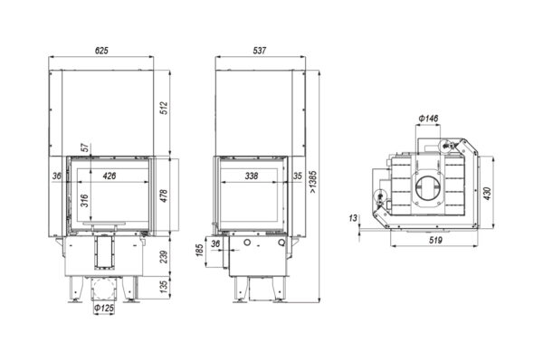 Focar Defro INTRA XSM BL MINI G - imagine 3