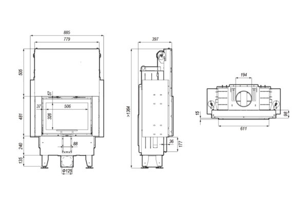 Focar Defro INTRA SM slim G - imagine 2