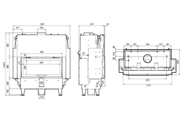 Termosemineu Defro RIVA LA G SHORT - imagine 2